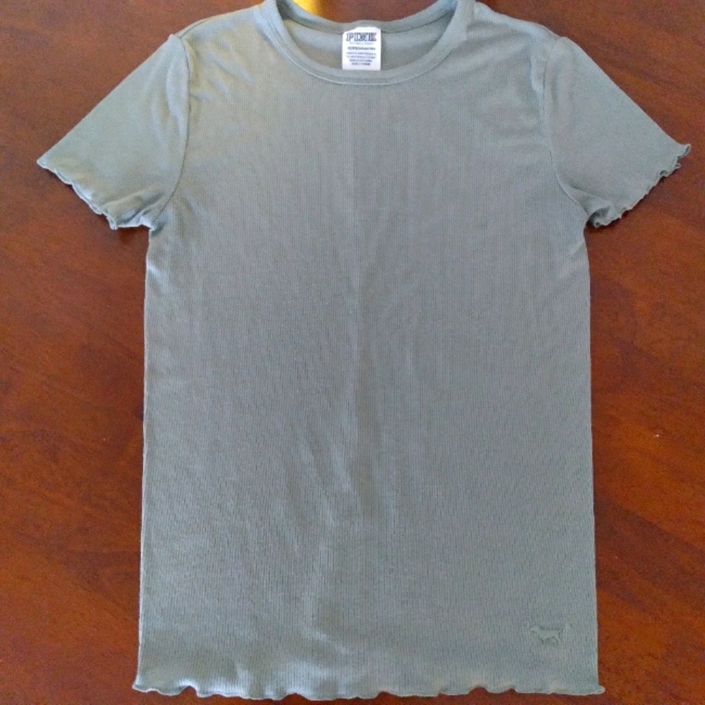 Sage crop top